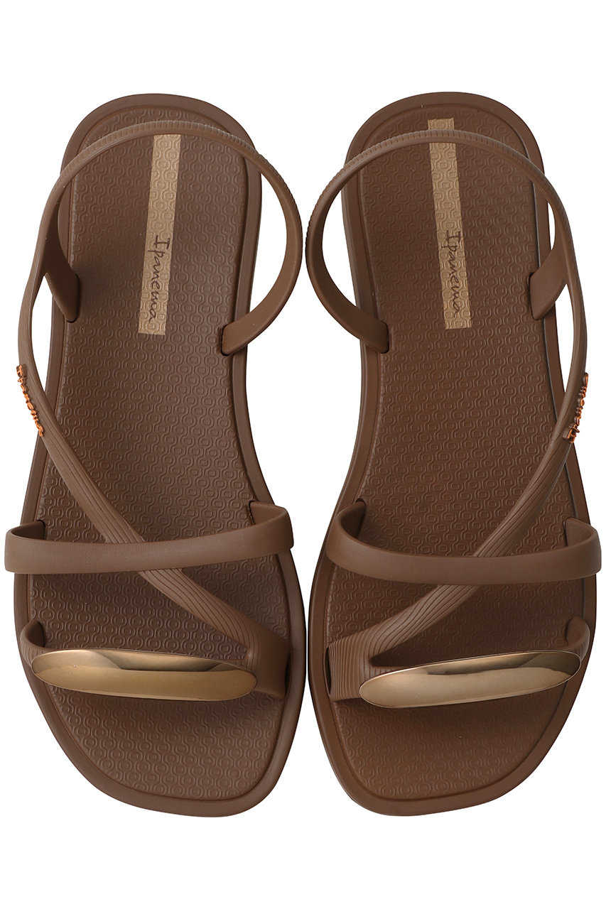 イパネマ/IpanemaのGO CHIC ビーチサンダル(ブラウン/ゴールド/SP27350322)