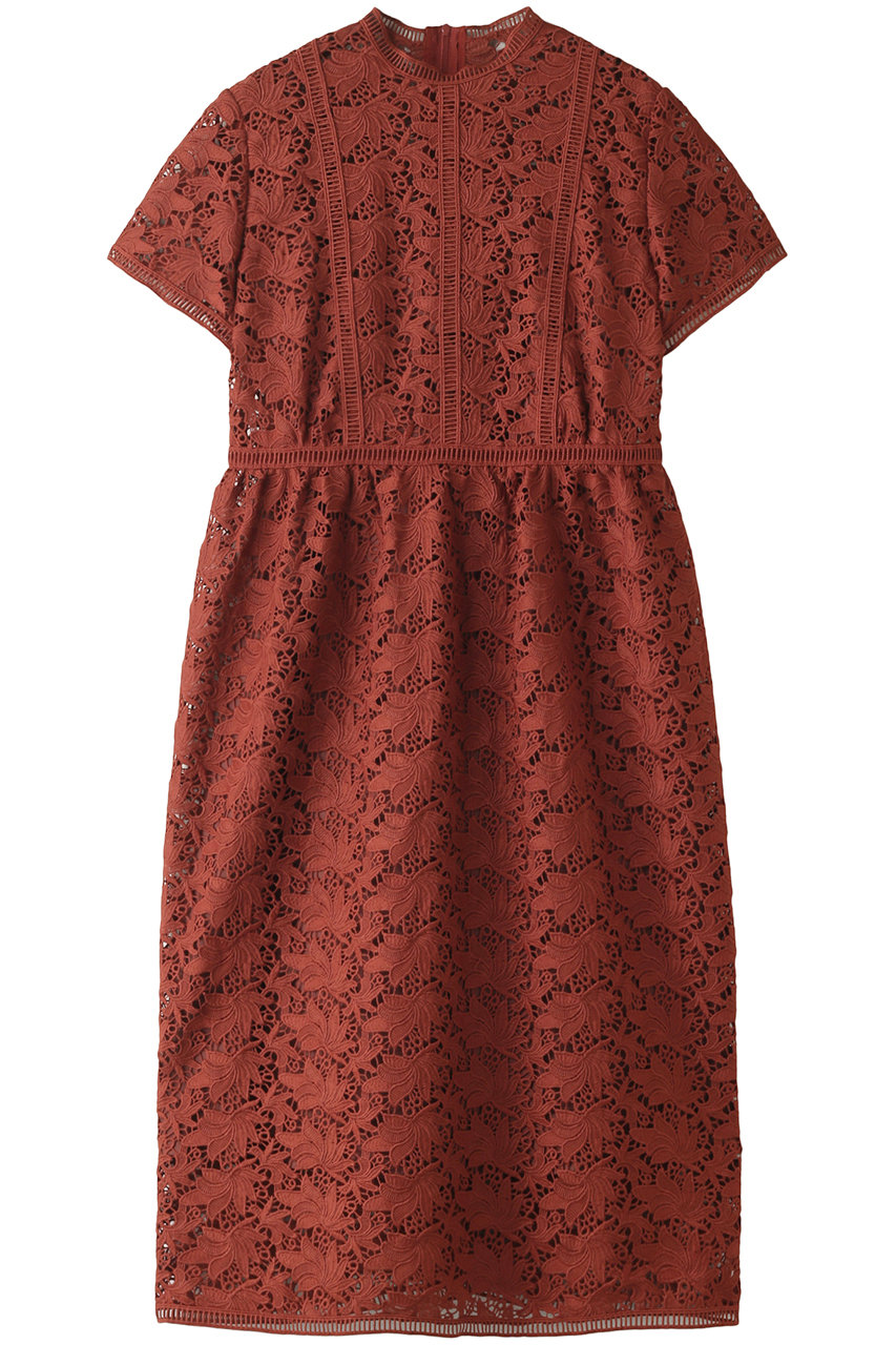 Rekisami レキサミ レースワンピース テラコッタ 雑記帳