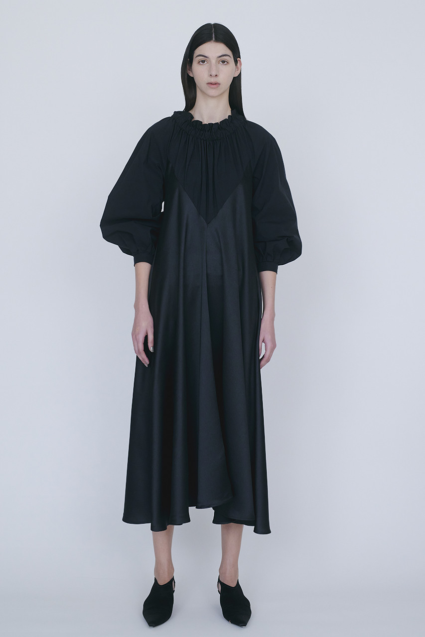 Rekisami レキサミ バックリボン ワンピース ブラック の通販 Elleshop エル ショップ