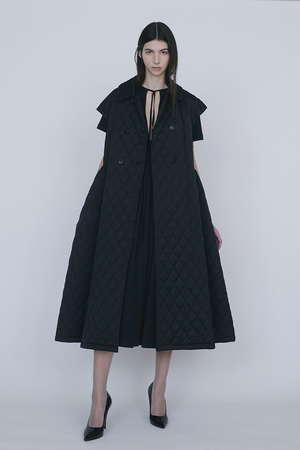 2WAY キルティング ロングコート