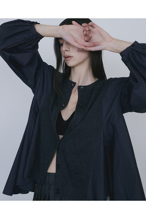 サイドフレアカーディガン