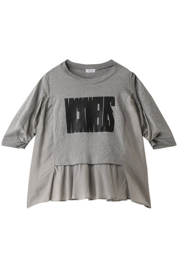 REKISAMI レキサミ 【予約販売】ロゴフレアTシャツ グレー