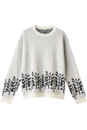 プレインピープル/PLAIN PEOPLEの【plainless】ダブルジャカードニットプルオーバー