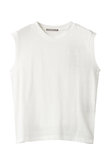 ムラ糸アーサ天竺ノースリーブTシャツ