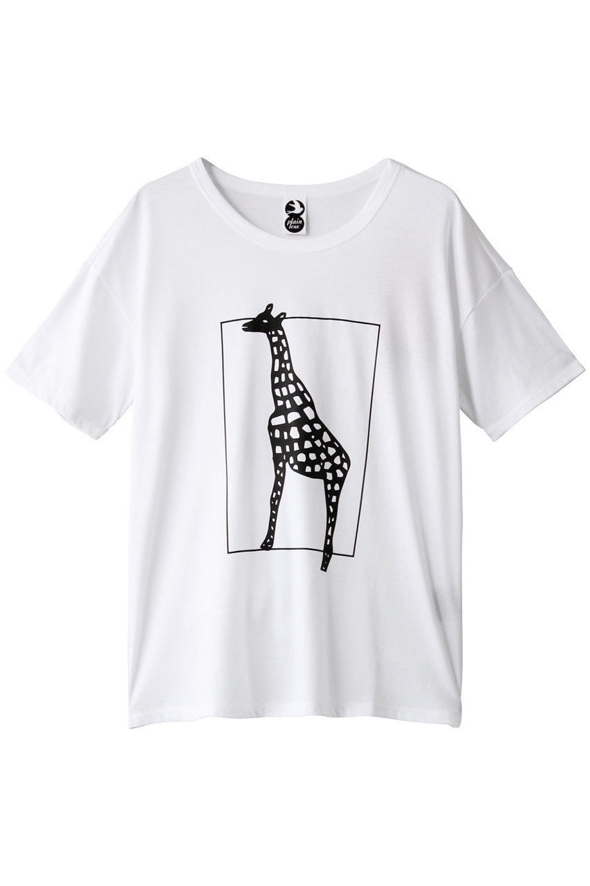 PLAIN PEOPLE プレインピープル 【plainless】プリントTシャツ ホワイト