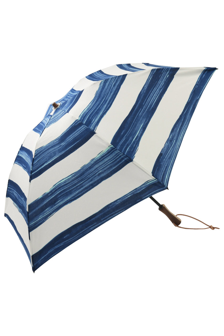 ＜ELLE SHOP＞ PLAIN PEOPLE 【breezy blue】折り畳み傘 (ネイビー F) プレインピープル ELLE SHOP画像
