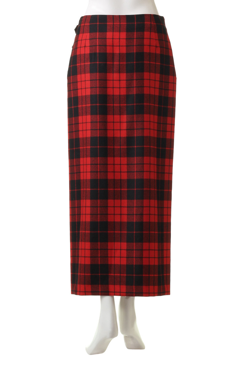 PLAIN PEOPLE(プレインピープル)｜【WEB限定】タータンチェックマキシ