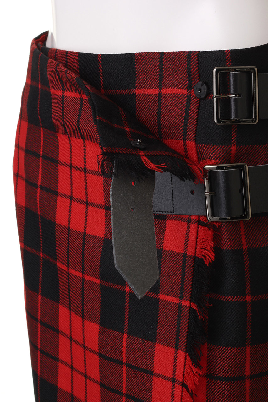 PLAIN PEOPLE(プレインピープル)｜【WEB限定】タータンチェックマキシ