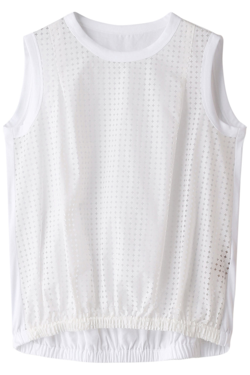 PLAIN PEOPLE パンチングトップス (ホワイト, F) プレインピープル ELLE SHOP PLAIN PEOPLE パンチングトップス (ホワイト, F) プレインピープル ELLE SHOP