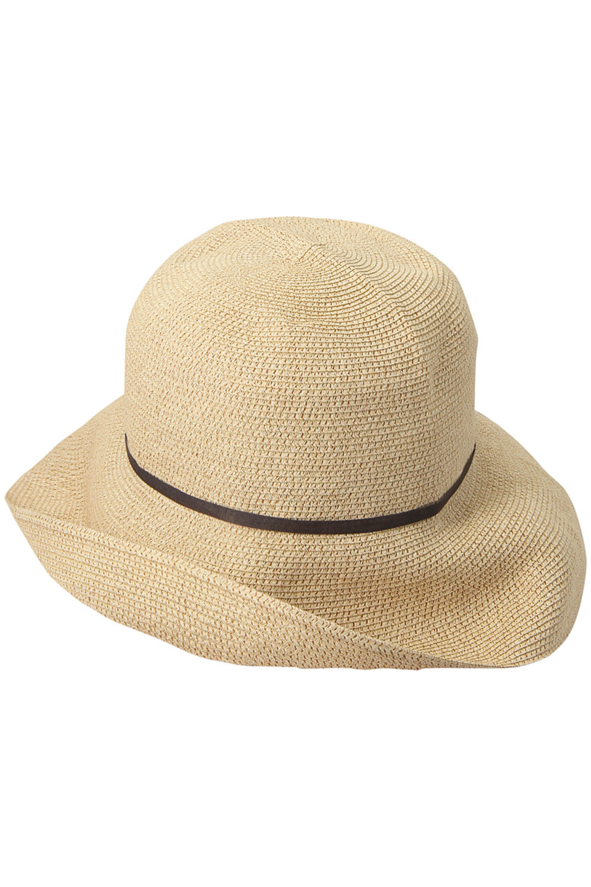 ＜ELLE SHOP＞ PLAIN PEOPLE 【matureha】WP paper braid light hat (ナチュラル F) プレインピープル ELLE SHOP画像