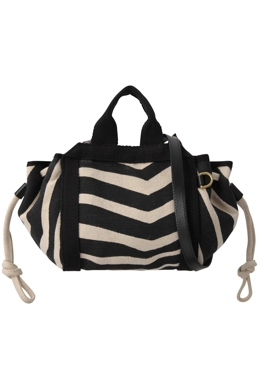 PLAIN PEOPLE 【INOUI EDITIONS】BAG/SAC STRAP M ZEBRA (ホワイト, F) プレインピープル ELLE SHOP PLAIN PEOPLE 【INOUI EDITIONS】BAG/SAC STRAP M ZEBRA (ホワイト, F) プレインピープル ELLE SHOP