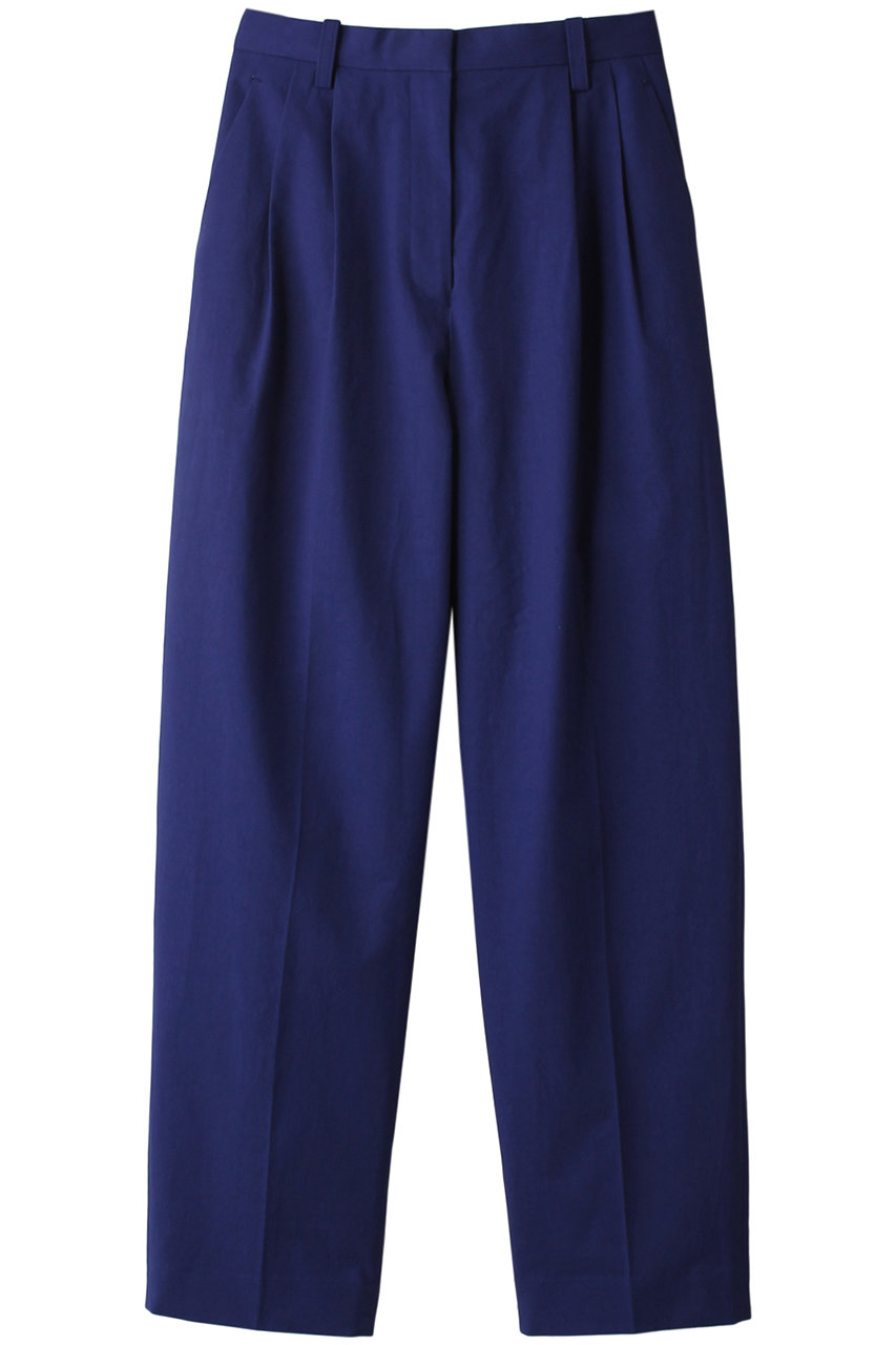 PLAIN PEOPLE タックパンツ (ブルー, 3) プレインピープル ELLE SHOP PLAIN PEOPLE タックパンツ (ブルー, 3) プレインピープル ELLE SHOP