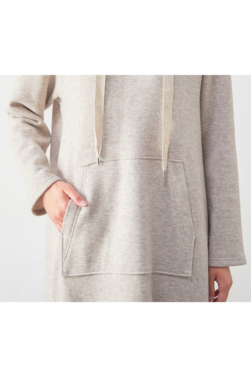 PLAIN PEOPLE(プレインピープル)｜ヤクコットンフーディワンピース