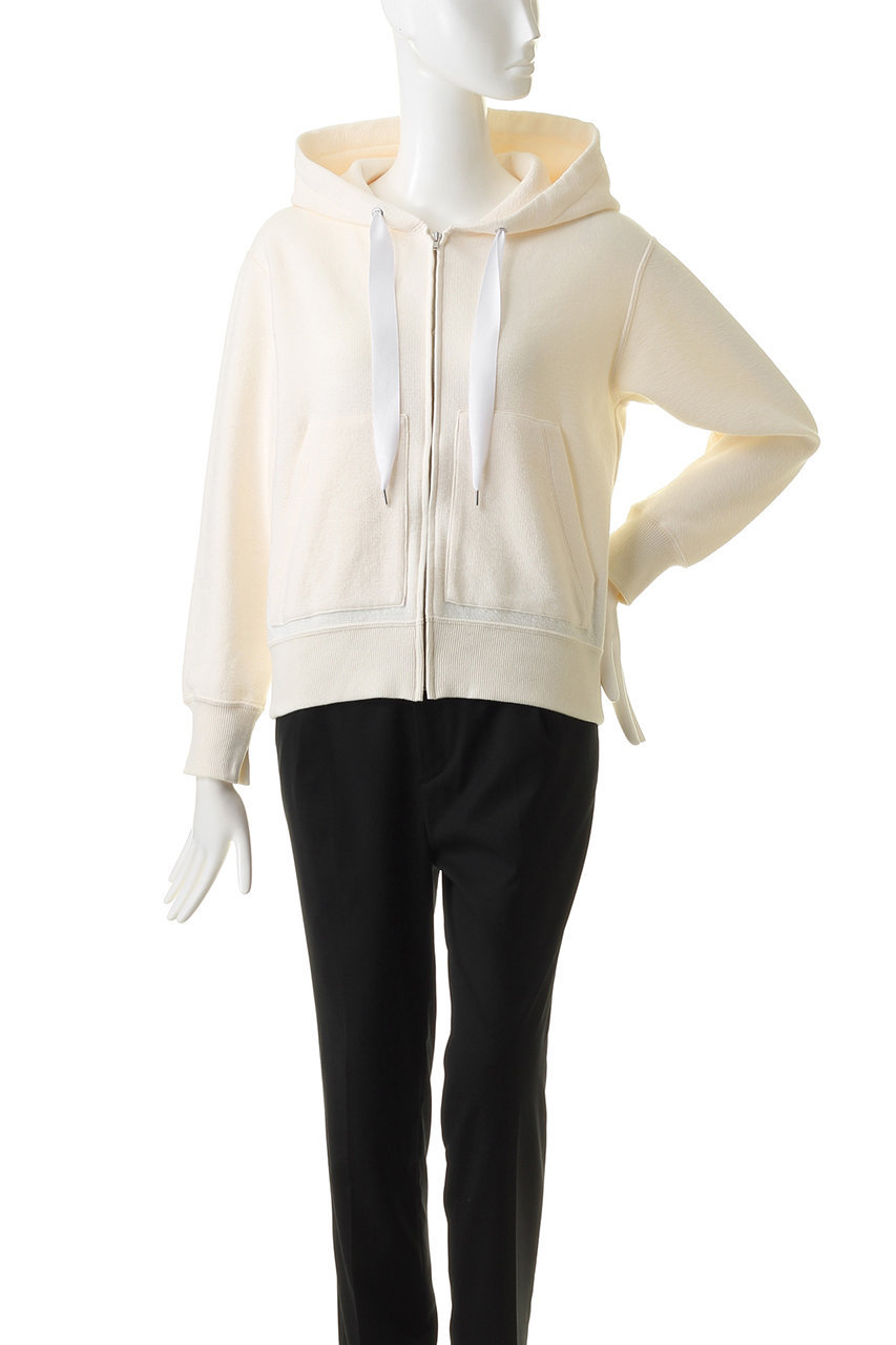 新品　PLAIN PEOPLE プレインピープル　パーカージップアップパイル生地 PLAIN PEOPLE(プレインピープル)｜スウェットパーカー/ブラック