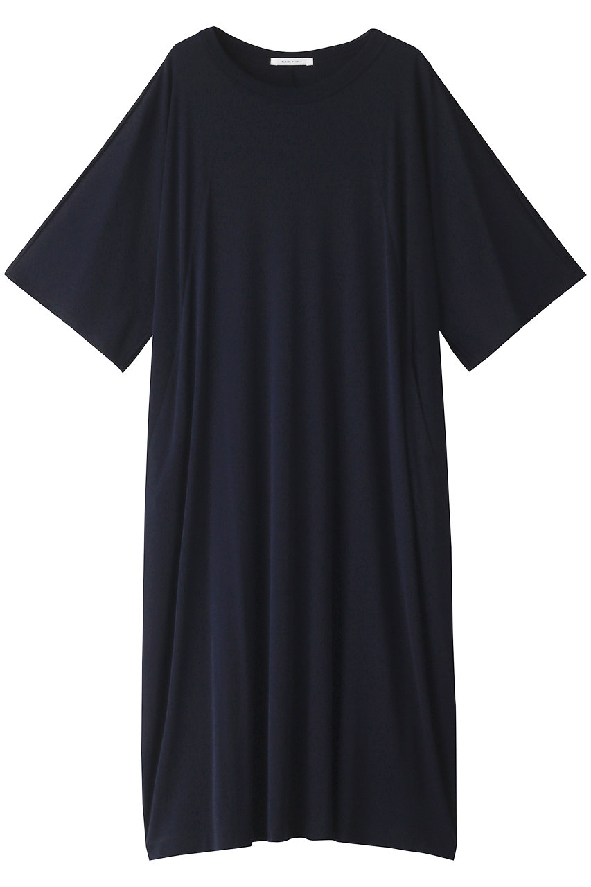 PLAIN PEOPLE ハーフスリーブドルマンワンピース (ネイビー, 3) プレインピープル ELLE SHOP PLAIN PEOPLE ハーフスリーブドルマンワンピース (ネイビー, 3) プレインピープル ELLE SHOP