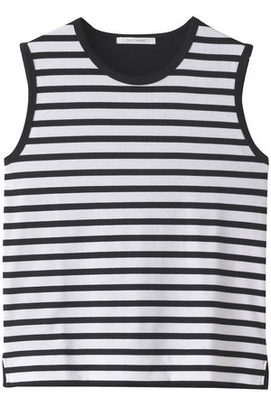 プレインピープル/PLAIN PEOPLEのロータスクリアジャージーノースリーブカットソー(110100/110101)