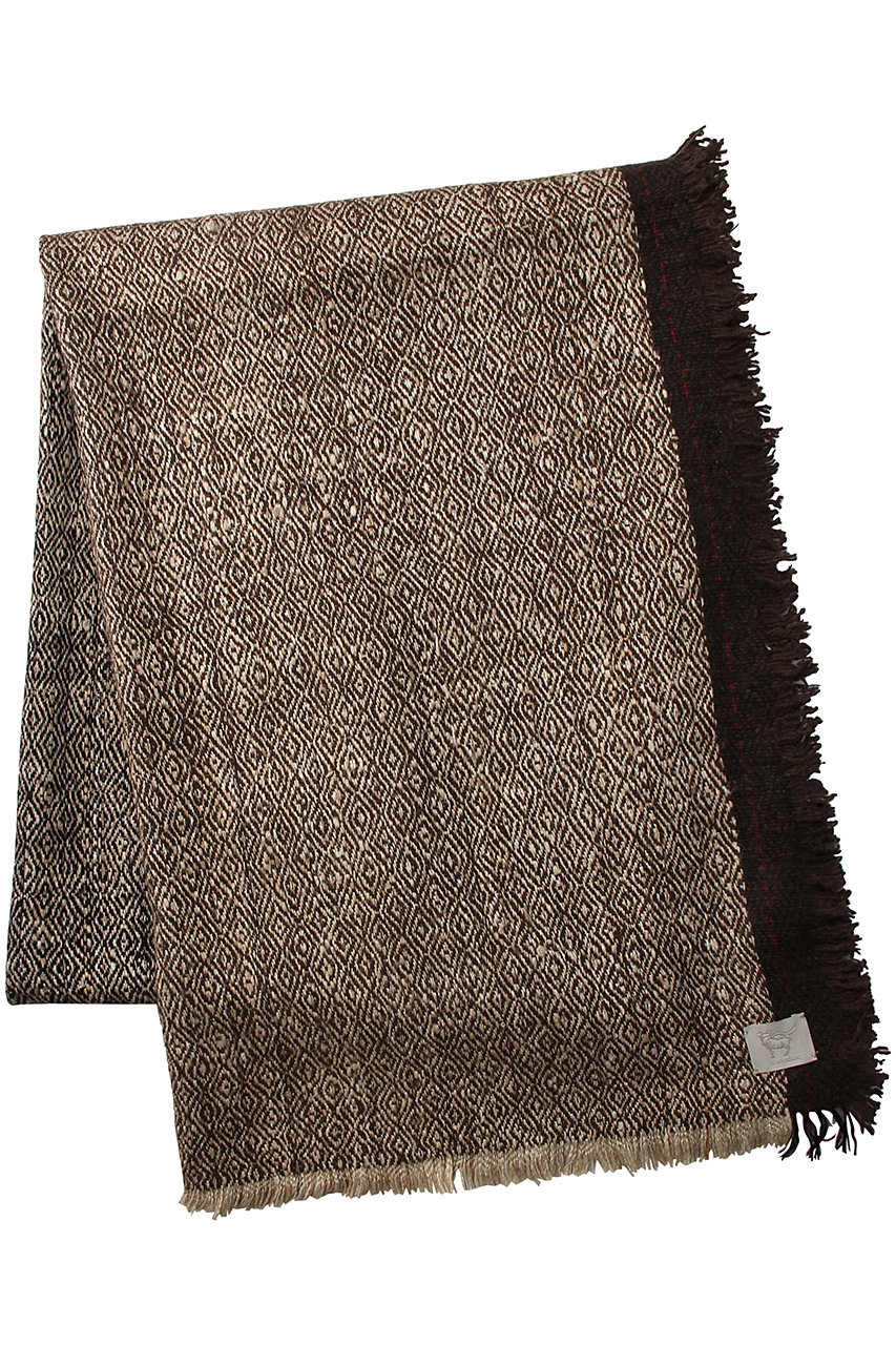 PLAIN PEOPLE(プレインピープル)｜【NIMNIMDUAI】ストール/ブラウン の