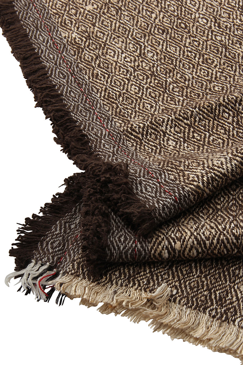 PLAIN PEOPLE(プレインピープル)｜【NIMNIMDUAI】ストール/ブラウン の