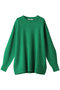 カシミヤクルーネックセーター プレインピープル/PLAIN PEOPLE グリーン