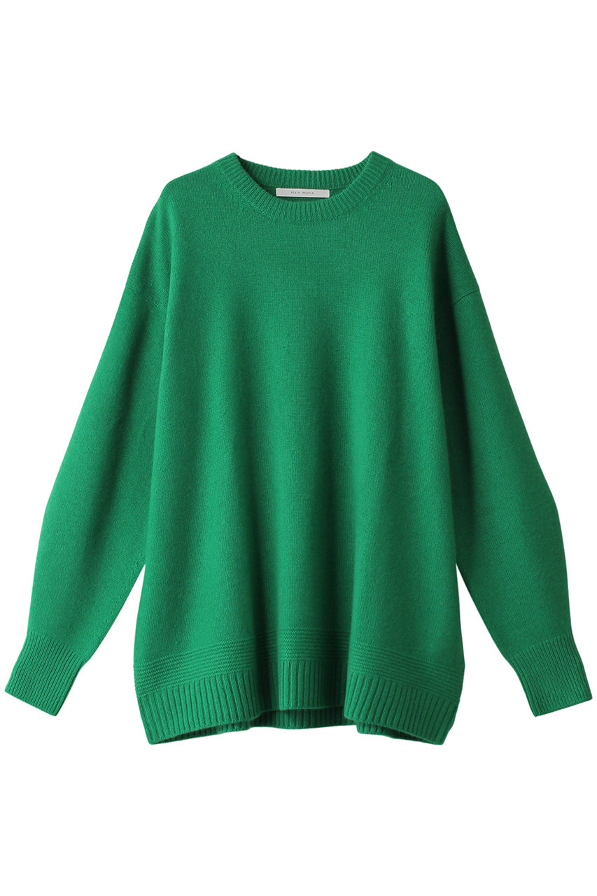 PLAIN PEOPLE カシミヤクルーネックセーター (グリーン, F) プレインピープル ELLE SHOP PLAIN PEOPLE カシミヤクルーネックセーター (グリーン, F) プレインピープル ELLE SHOP