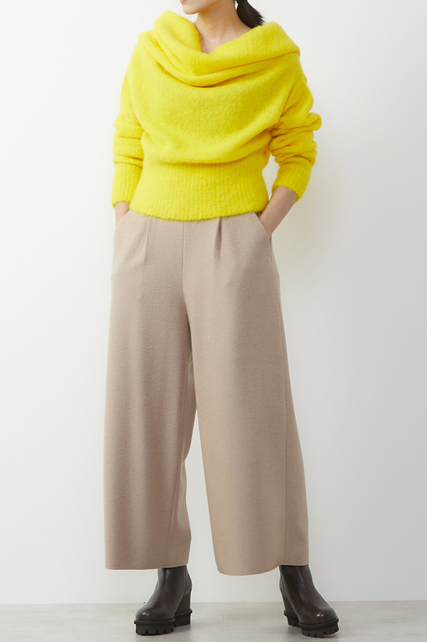 PLAIN PEOPLE(プレインピープル)｜アルパカ2WAYニットプルオーバー