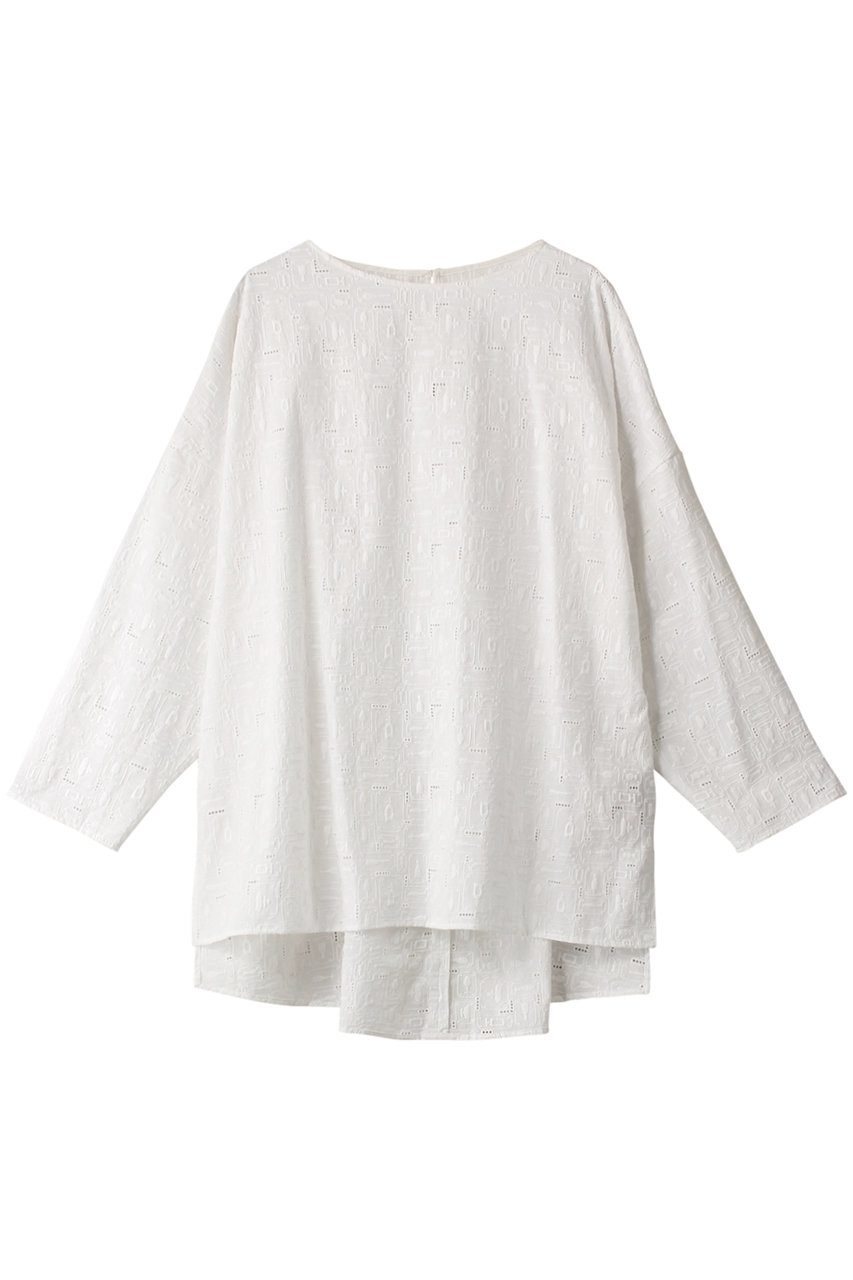 PLAIN PEOPLE ボトルレースプルオーバー (オフホワイト, F) プレインピープル ELLE SHOP PLAIN PEOPLE ボトルレースプルオーバー (オフホワイト, F) プレインピープル ELLE SHOP