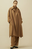 PLAIN PEOPLE(プレインピープル)｜ベビーキャメルローブコート