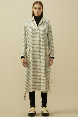 プレインピープル/PLAIN PEOPLEのレタードラボワンピース(110500/110503)