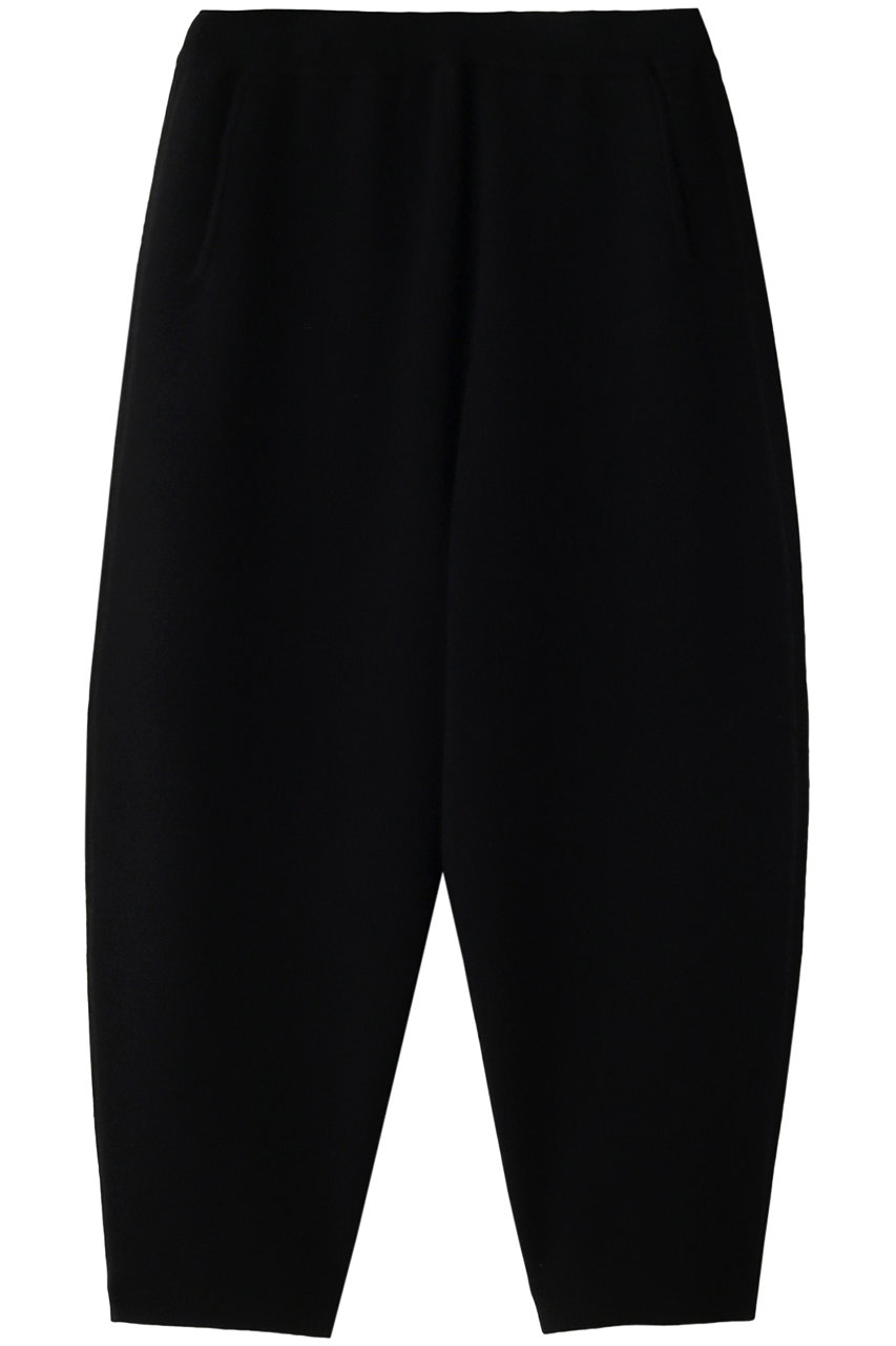 PLAIN PEOPLE ニットバレルパンツ (ブラック, 3) プレインピープル ELLE SHOP PLAIN PEOPLE ニットバレルパンツ (ブラック, 3) プレインピープル ELLE SHOP