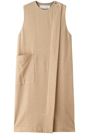 プレインピープル/PLAIN PEOPLEのチョークストライプワンピース(110500/110503)