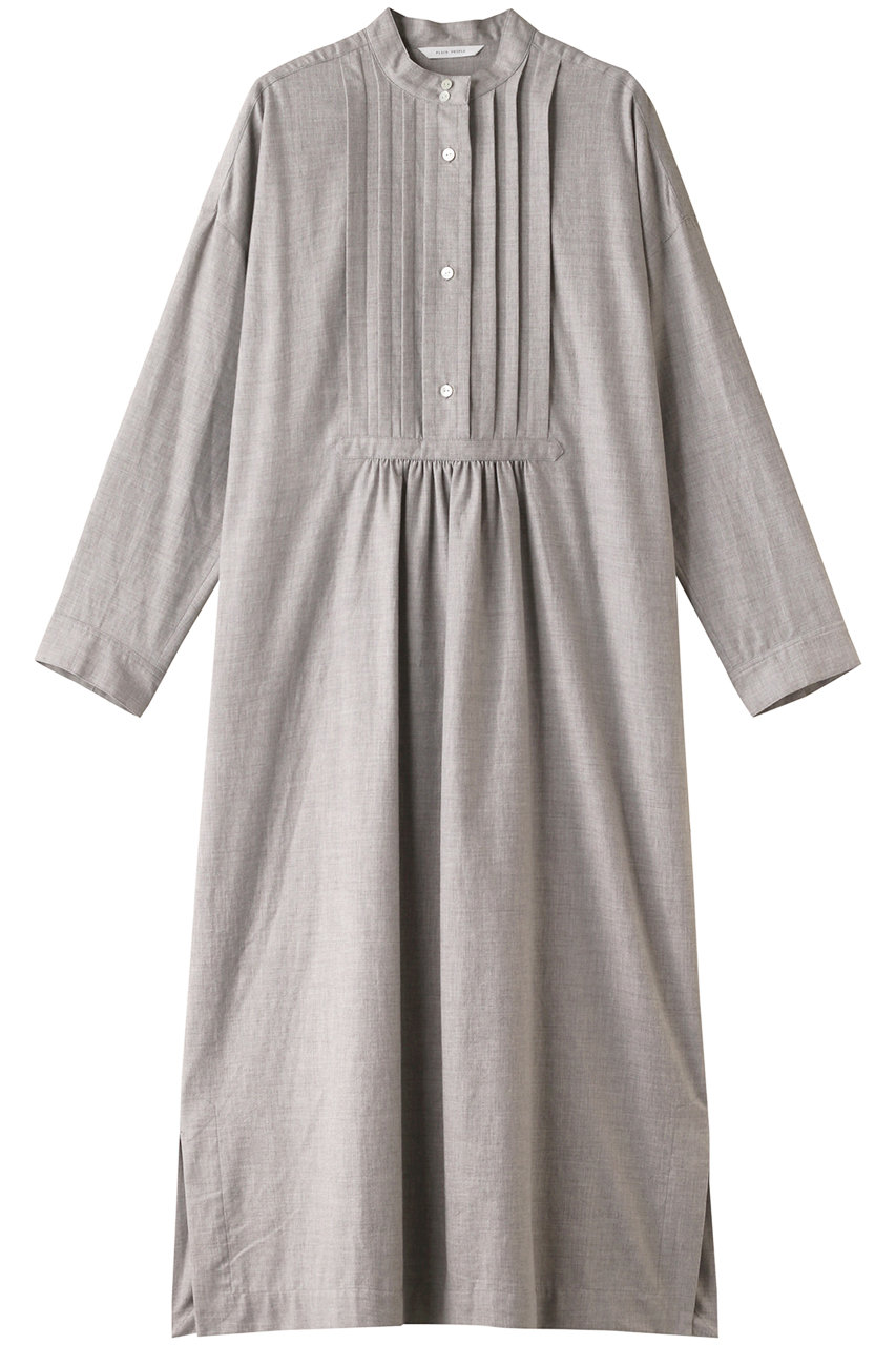 PLAIN PEOPLE コットンヤクワンピース (ライトグレー, 2) プレインピープル ELLE SHOP PLAIN PEOPLE コットンヤクワンピース (ライトグレー, 2) プレインピープル ELLE SHOP