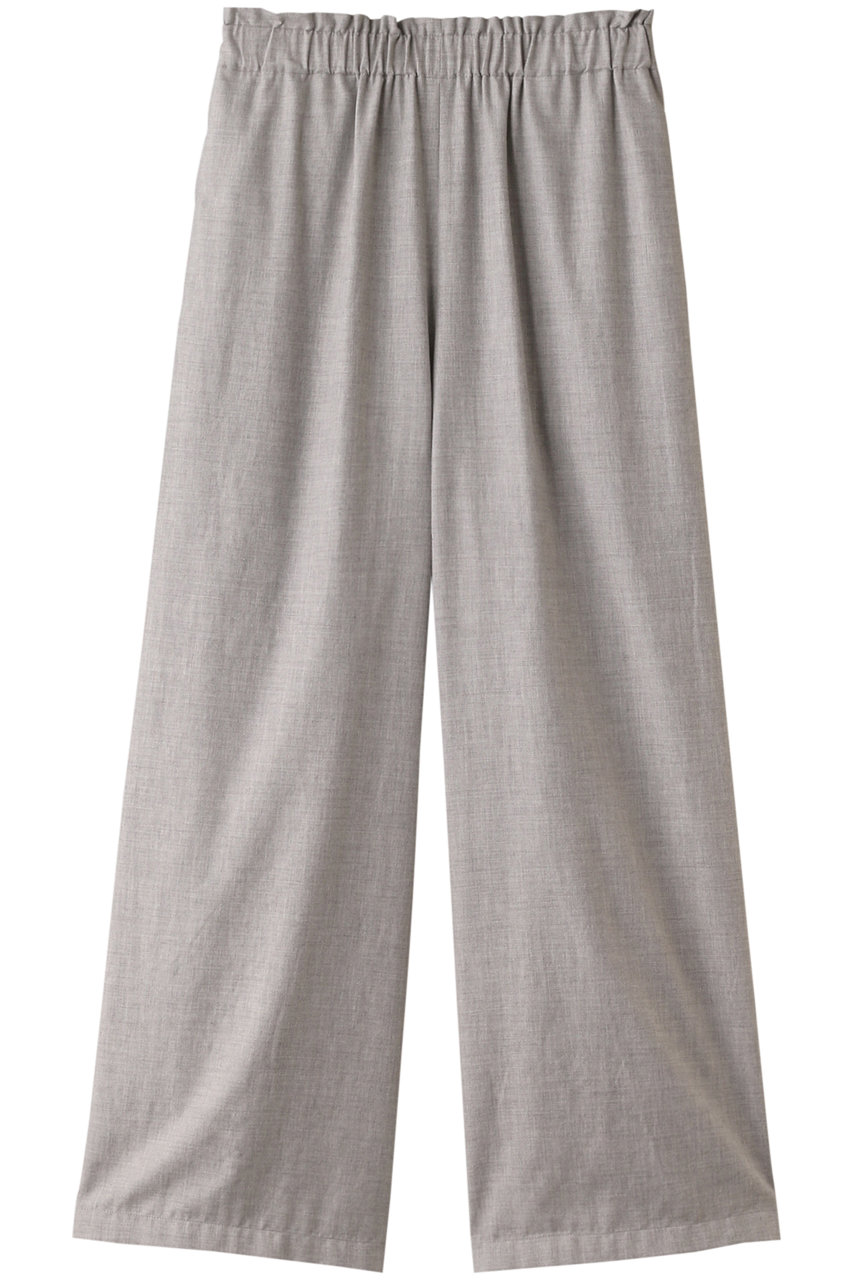 PLAIN PEOPLE コットンヤクストレートパンツ (ライトグレー, 2) プレインピープル ELLE SHOP PLAIN PEOPLE コットンヤクストレートパンツ (ライトグレー, 2) プレインピープル ELLE SHOP
