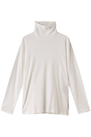 プレインピープル/PLAIN PEOPLEのコットンフライスタートルネックプルオーバー(110300/110301)