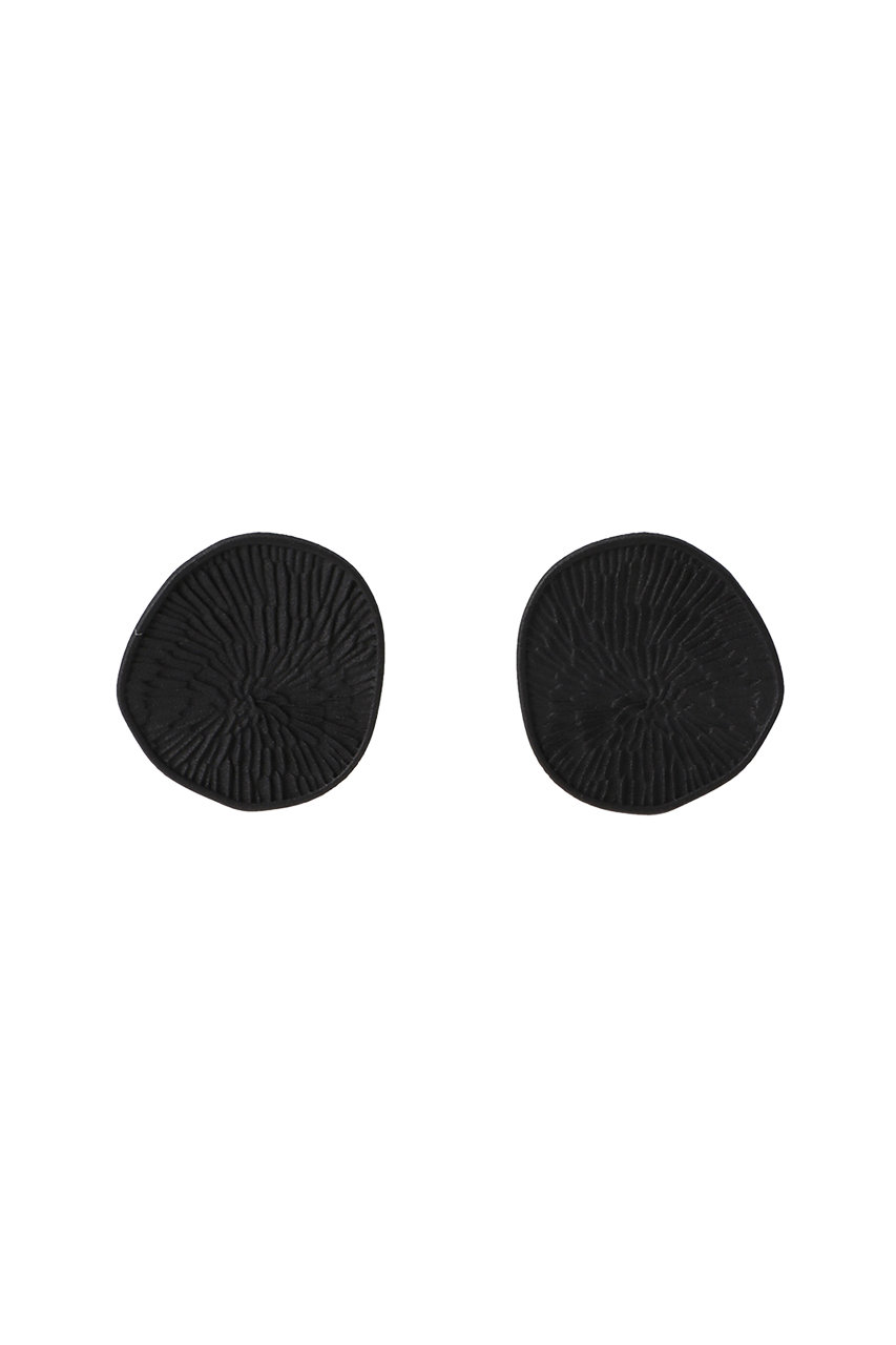 PLAIN PEOPLE 【.bijouets】Materia-Earrings (ブラック, F) プレインピープル ELLE SHOP