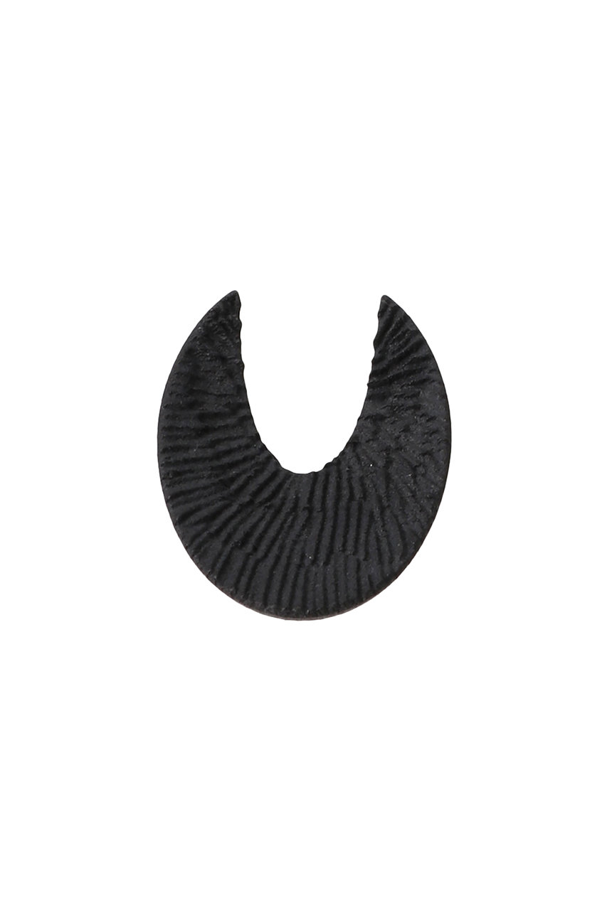 PLAIN PEOPLE 【.bijouets】Materia Obl-Ring 15 (ブラック, F) プレインピープル ELLE SHOP