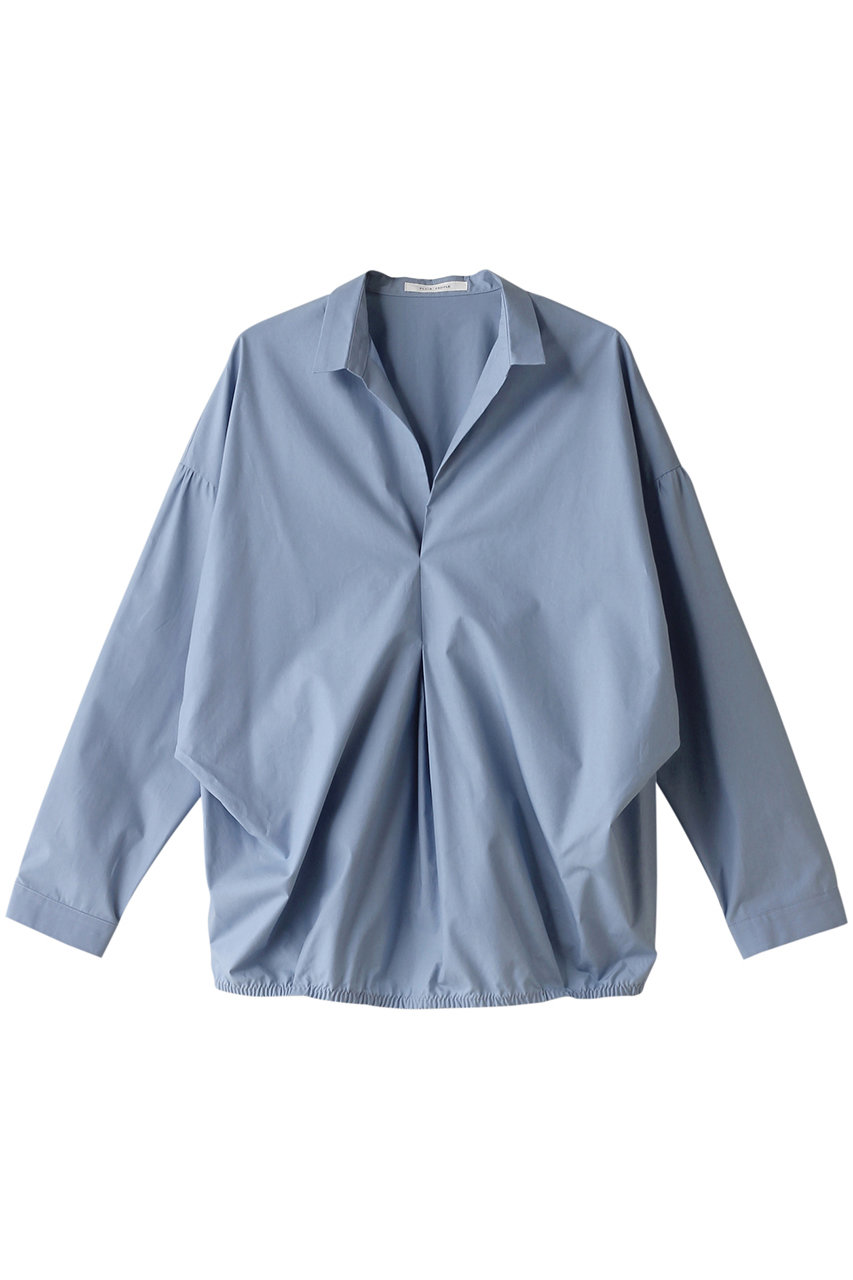 PLAIN PEOPLE スーピマ60sタイプライターシャツ (ブルーグレー, F) プレインピープル ELLE SHOP PLAIN PEOPLE スーピマ60sタイプライターシャツ (ブルーグレー, F) プレインピープル ELLE SHOP