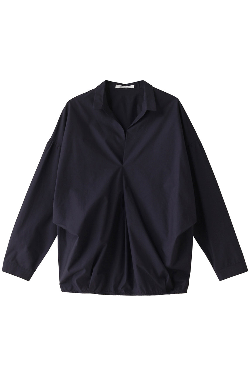 PLAIN PEOPLE スーピマ60sタイプライターシャツ (ネイビー, F) プレインピープル ELLE SHOP PLAIN PEOPLE スーピマ60sタイプライターシャツ (ネイビー, F) プレインピープル ELLE SHOP