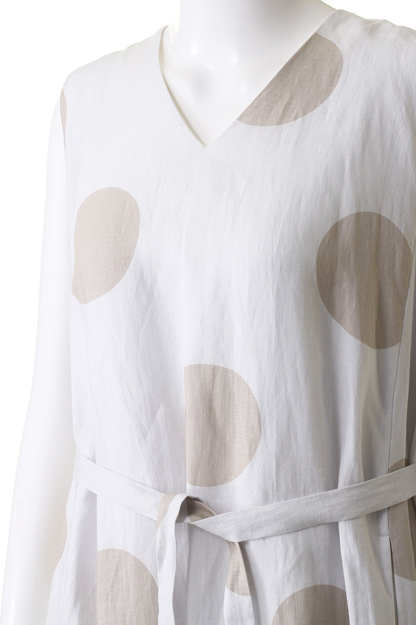 PLAIN PEOPLE(プレインピープル)｜ドットプリントノースリーブ  