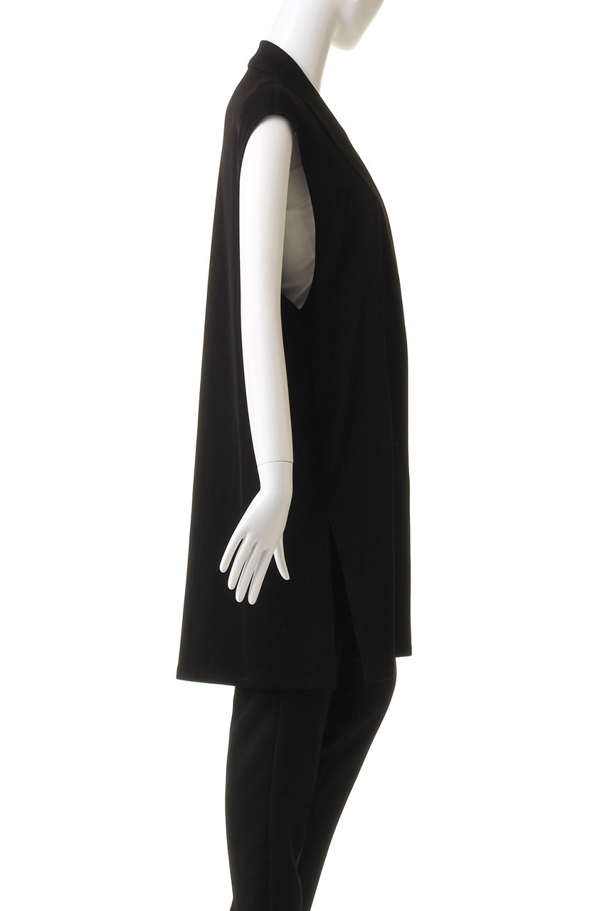 PLAIN PEOPLE(プレインピープル)|モーフィアスロングジレ/ブラック の PLAIN PEOPLE(プレインピープル)|モーフィアスロングジレ/ブラック の