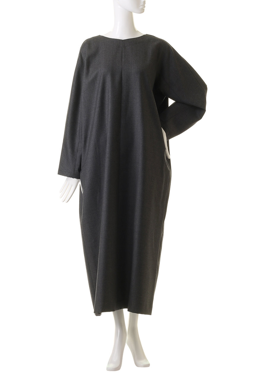 PLAIN PEOPLE(プレインピープル)｜【ESLOW】WOOL SAXONY OPENED BACK