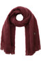 【MANTAS EZCARAY】Scarf Liso プレインピープル/PLAIN PEOPLE ボルドー