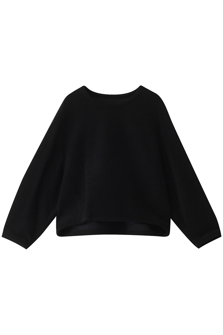 PLAIN PEOPLE ブークレージャージプルオーバー (ブラック, F) プレインピープル ELLE SHOP PLAIN PEOPLE ブークレージャージプルオーバー (ブラック, F) プレインピープル ELLE SHOP