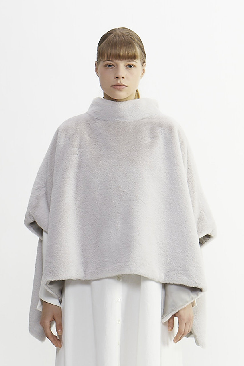 PLAIN PEOPLE(プレインピープル)｜フェイクファースタンドカラー