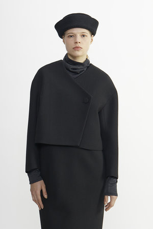 プレインピープル/PLAIN PEOPLEのスポンジダブルフェイスショートジャケット(110800/110801)