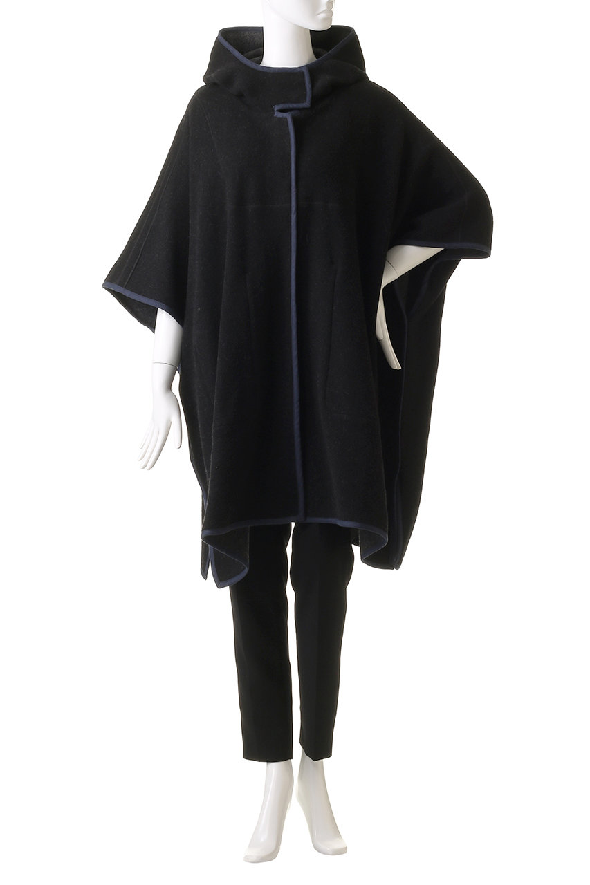 PLAIN PEOPLE(プレインピープル)｜リバーシブルポンチョコート