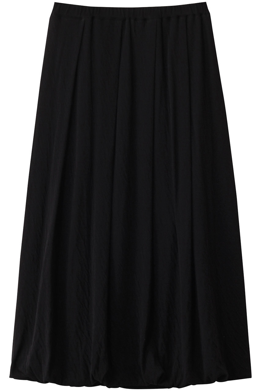 PLAIN PEOPLE シワダブルガーゼバルーンスカート (ブラック, 2) プレインピープル ELLE SHOP PLAIN PEOPLE シワダブルガーゼバルーンスカート (ブラック, 2) プレインピープル ELLE SHOP