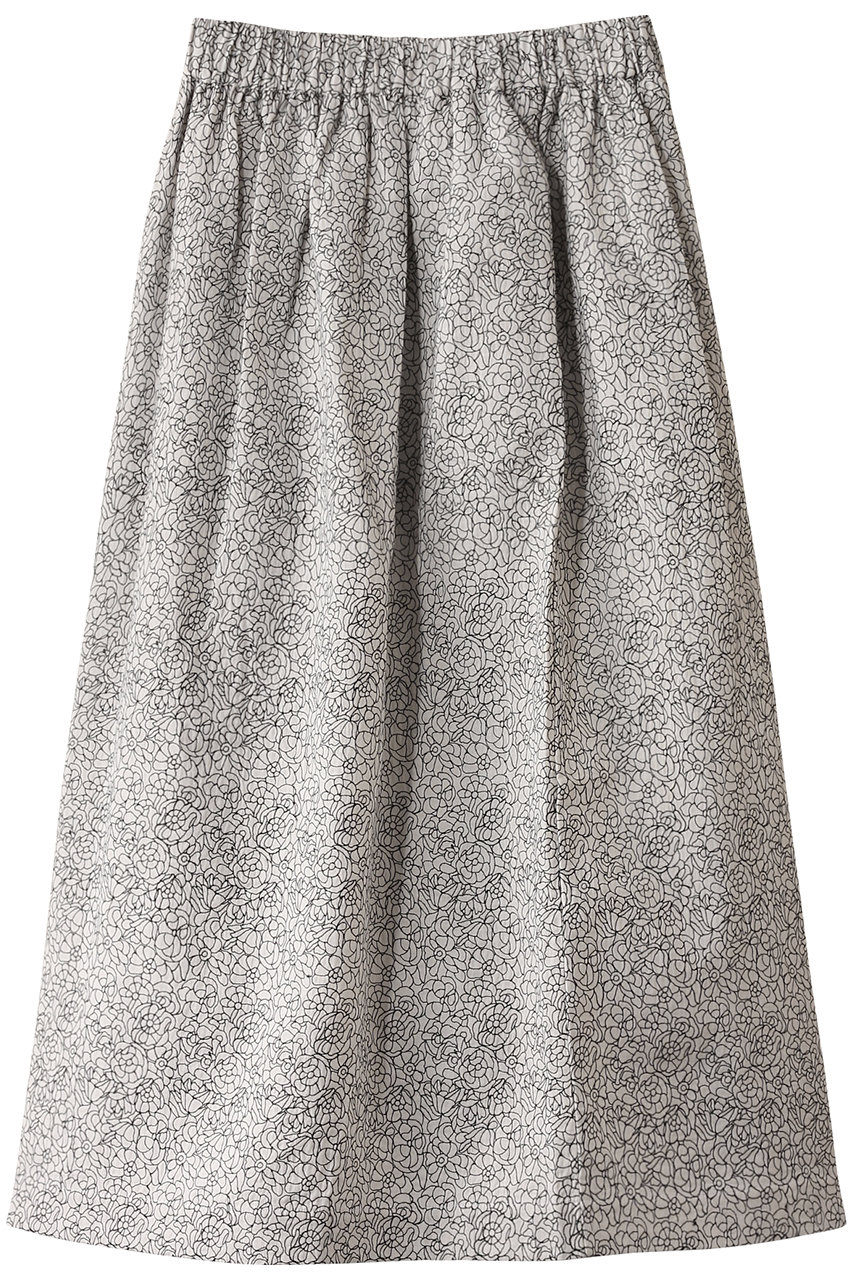 PLAIN PEOPLE 【Mii】別注スカート MANTOU EMBROIDERED (ホワイト, F) プレインピープル ELLE SHOP PLAIN PEOPLE 【Mii】別注スカート MANTOU EMBROIDERED (ホワイト, F) プレインピープル ELLE SHOP