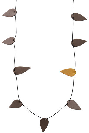 プレインピープル/PLAIN PEOPLEの【ROSALBA FALATI】ネックレスFOGLIA PELLE(150200/150201)