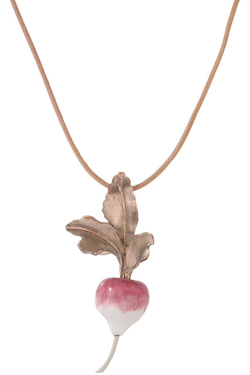 PLAIN PEOPLE 【RENARD BIJOUX】ネックレス SMALL RADISH (ピンク, F) プレインピープル ELLE SHOP PLAIN PEOPLE 【RENARD BIJOUX】ネックレス SMALL RADISH (ピンク, F) プレインピープル ELLE SHOP