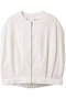 カノコパールニットジップアップジャケット プレインピープル/PLAIN PEOPLE ホワイト